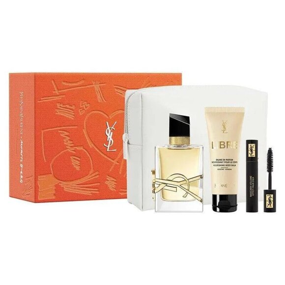 Yves Saint Laurent Ysl Libre 4 PC Gift Set W - 1.6OZ Edp - Picture 1 of 5